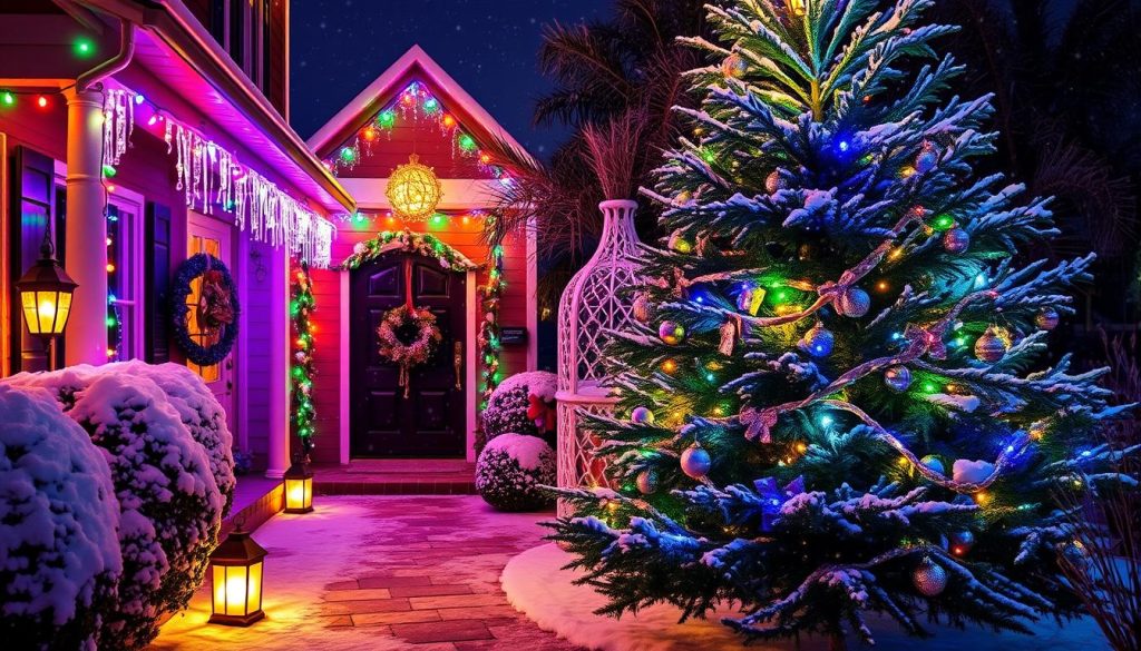 festive exterior lighting