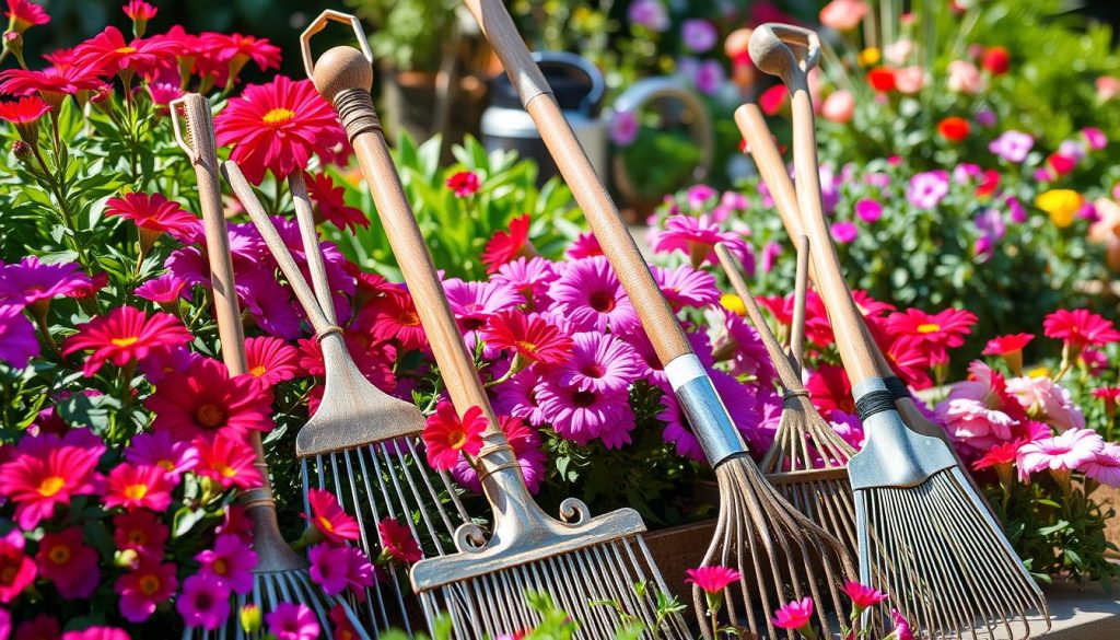 gardening rakes