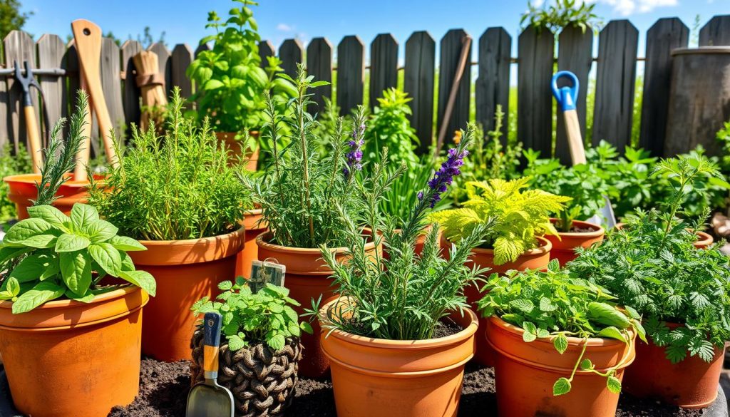 herb garden