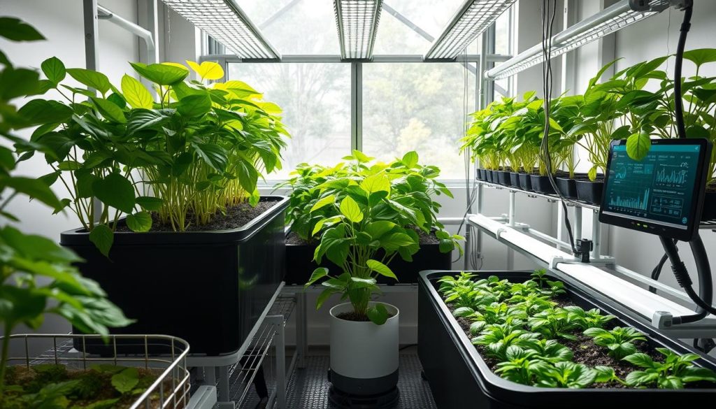 hydroponic system management