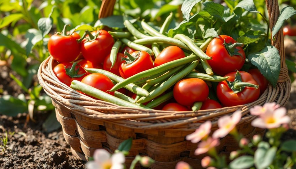 vegetable harvesting